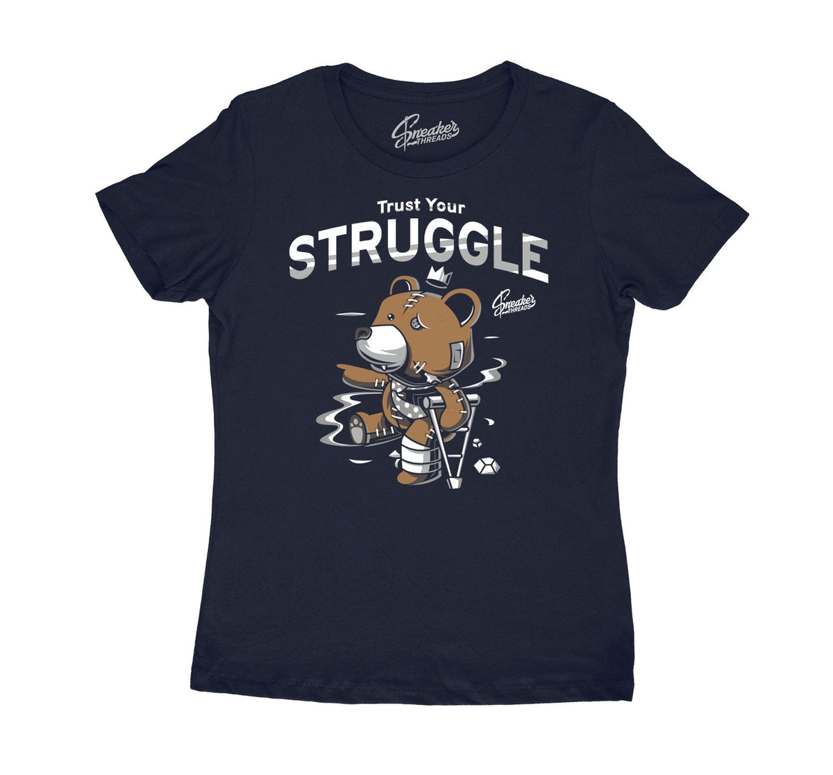 Womens -Midnight Navy 3 Struggle Breeds Shirt