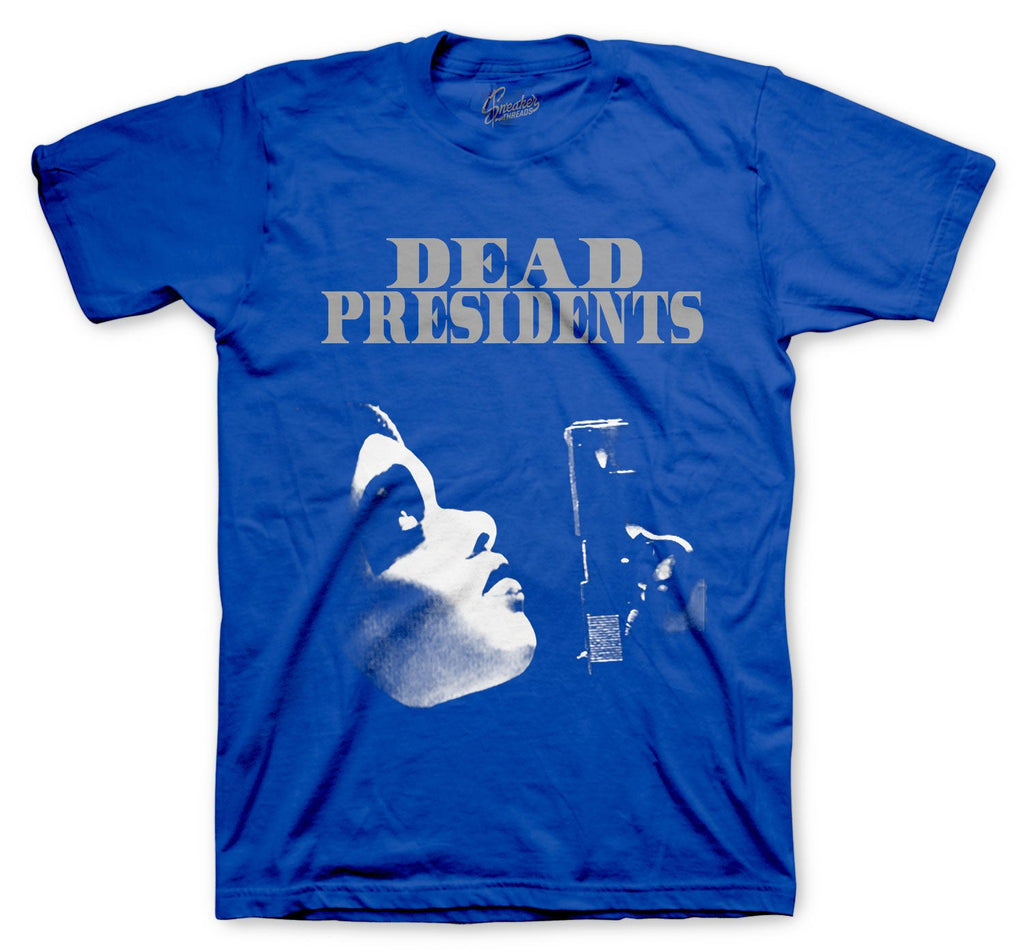Retro 5 Stealth Dead Presidents Shirt