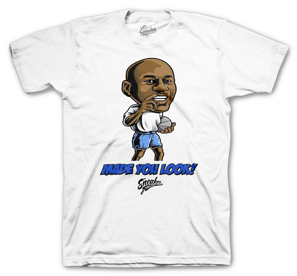 Retro 1 Hyper Royal Made You Look Shirt