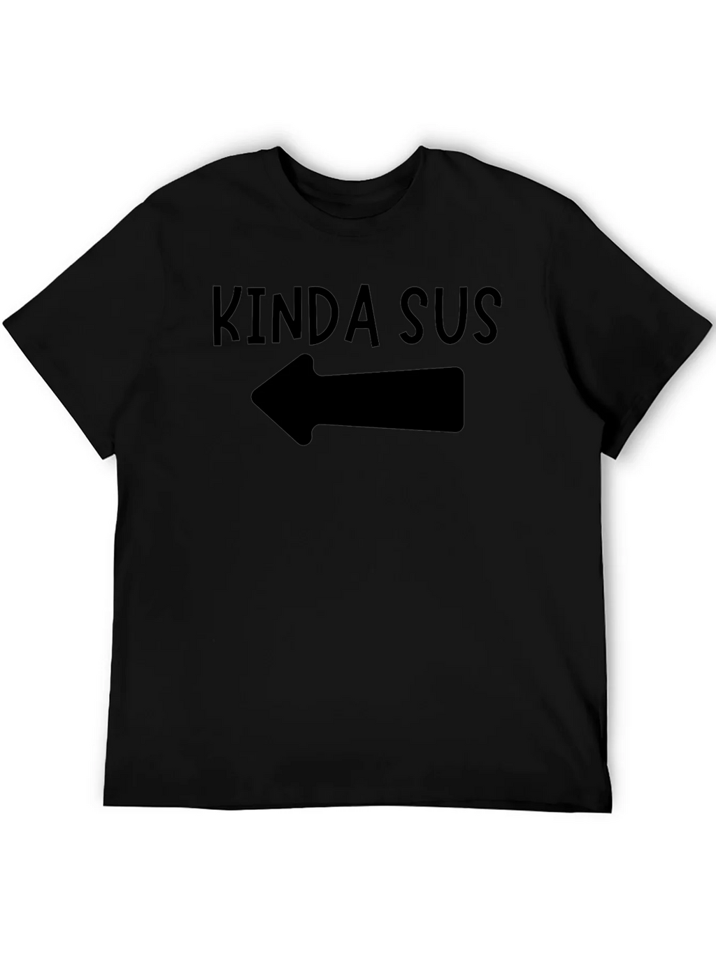 Kinda Sus Black T-Shirt product image 4