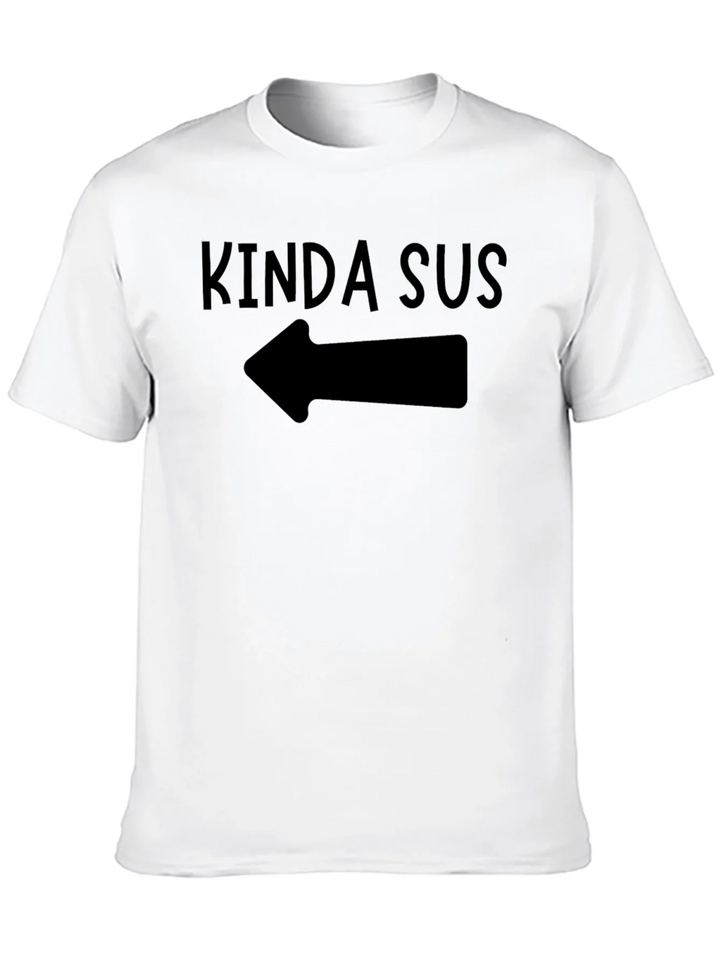 Kinda Sus Black T-Shirt product image 7