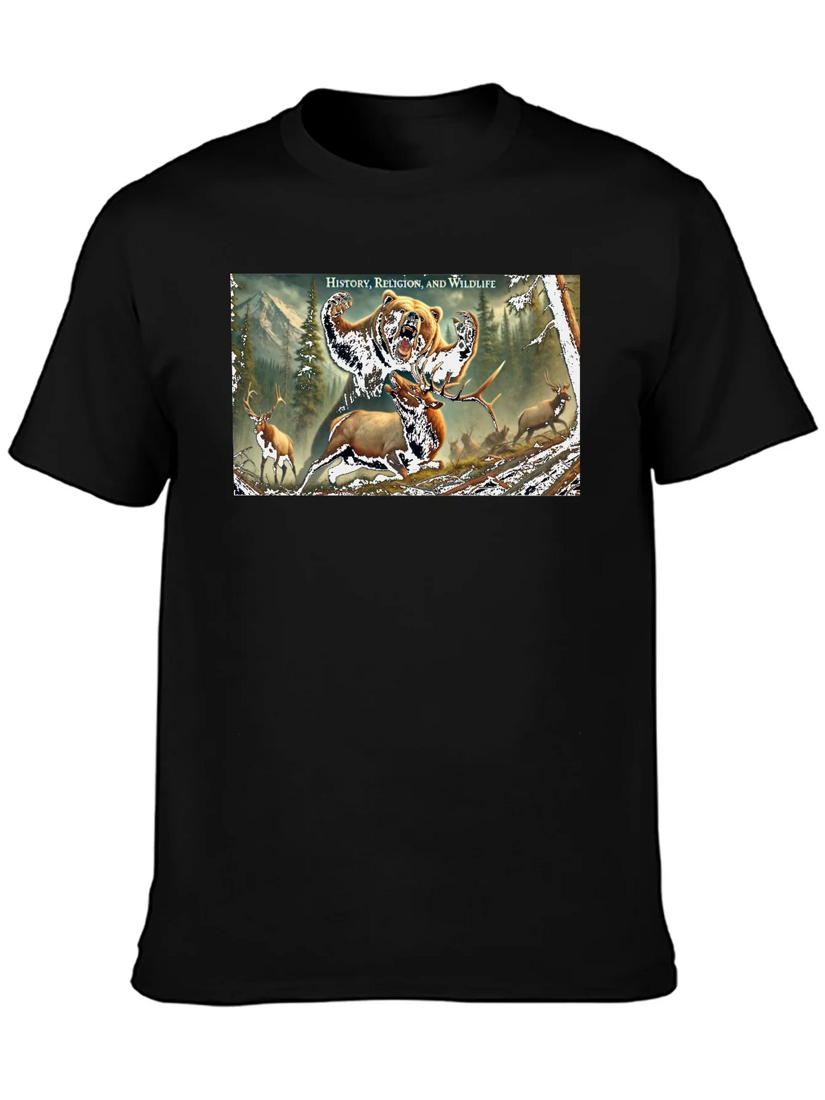 Wildlife Bear T-Shirt product image 3