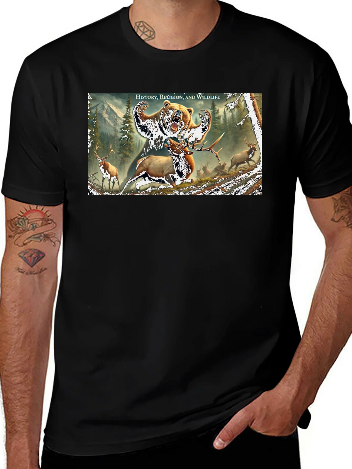 Wildlife Bear T-Shirt product image 1