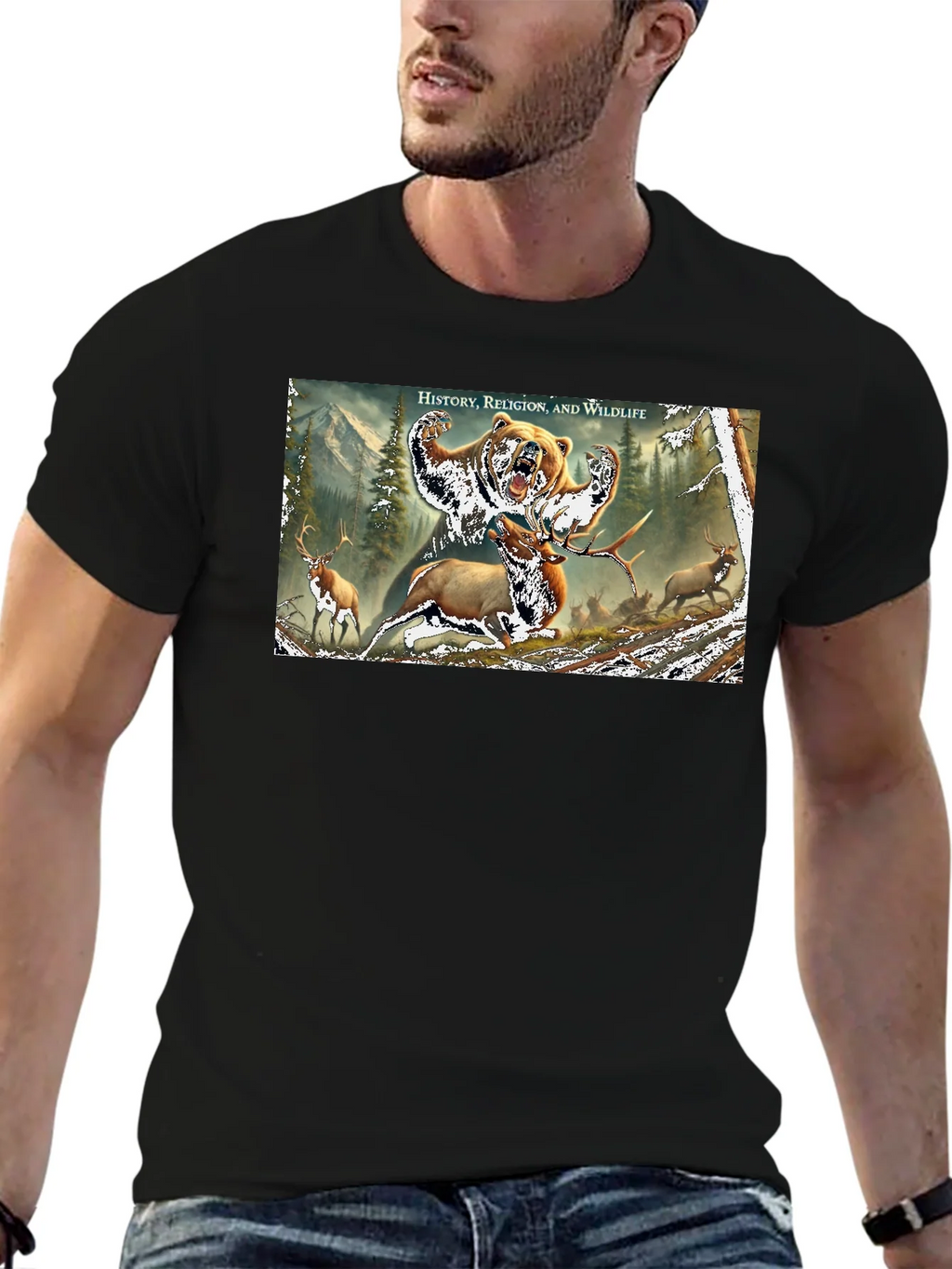 Wildlife Bear T-Shirt product image 6