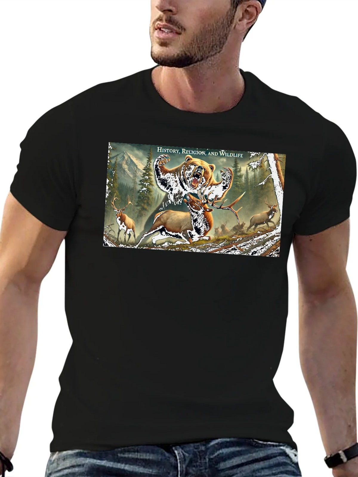 Wildlife Bear T-Shirt product image 6