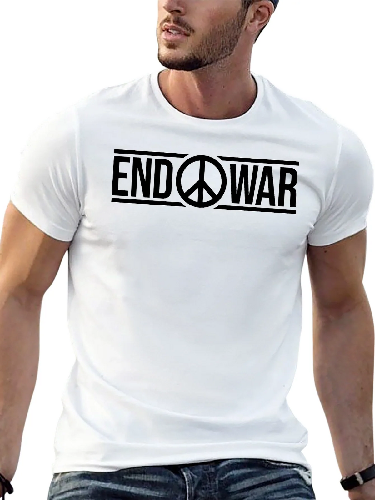 End War Graphic Tee - Peace Movement T-Shirt product image 12