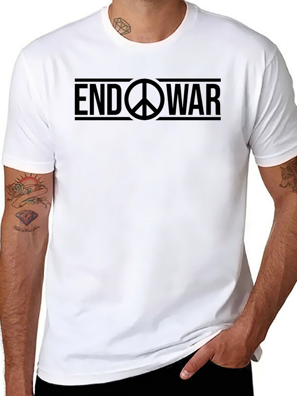 End War Graphic Tee - Peace Movement T-Shirt product image 7