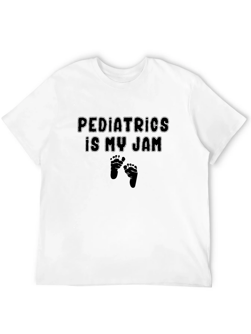 Pediatrics Is My Jam Graphic T-Shirt - Black Cotton Tee product image 11