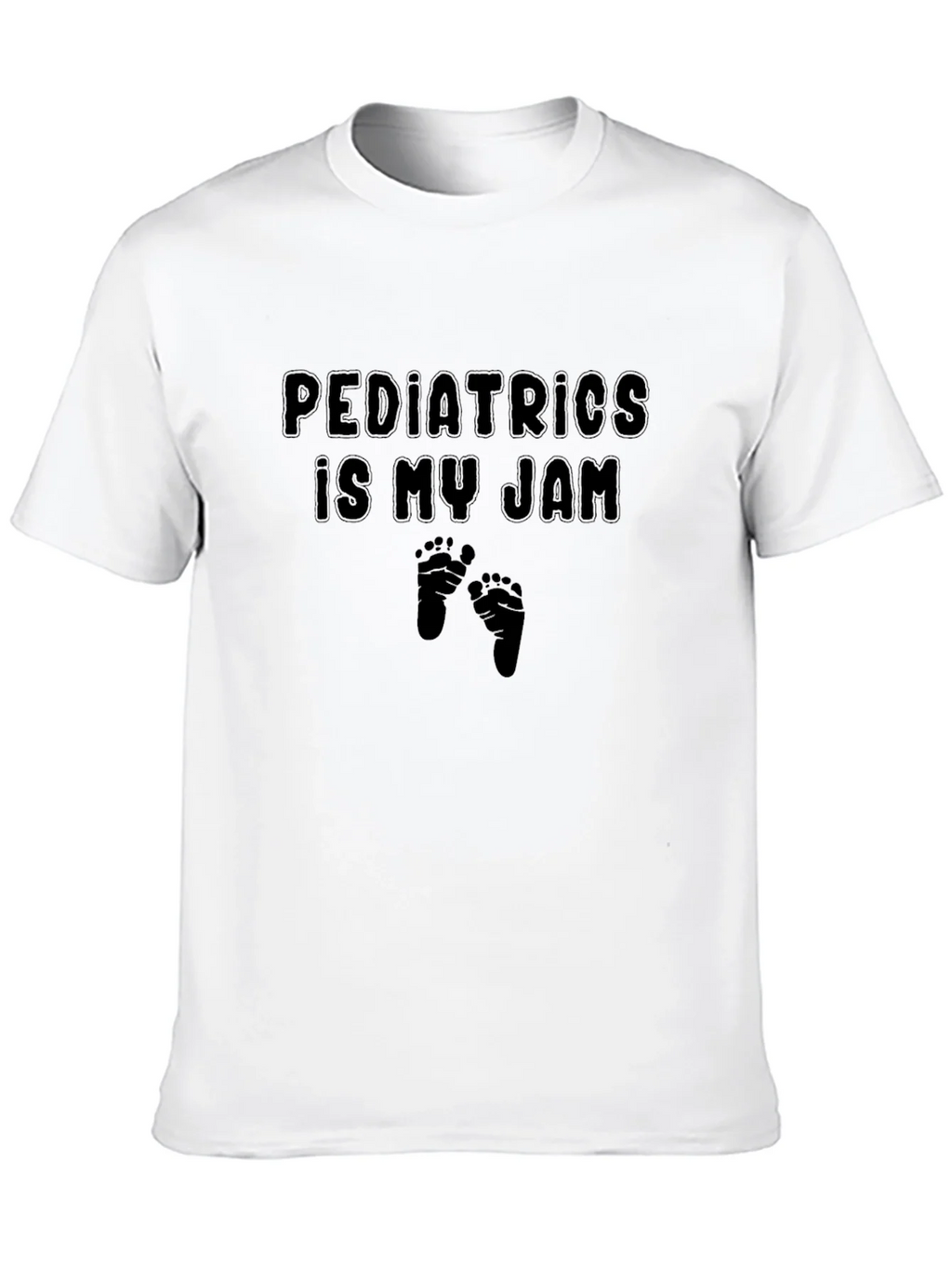 Pediatrics Is My Jam Graphic T-Shirt - Black Cotton Tee product image 9