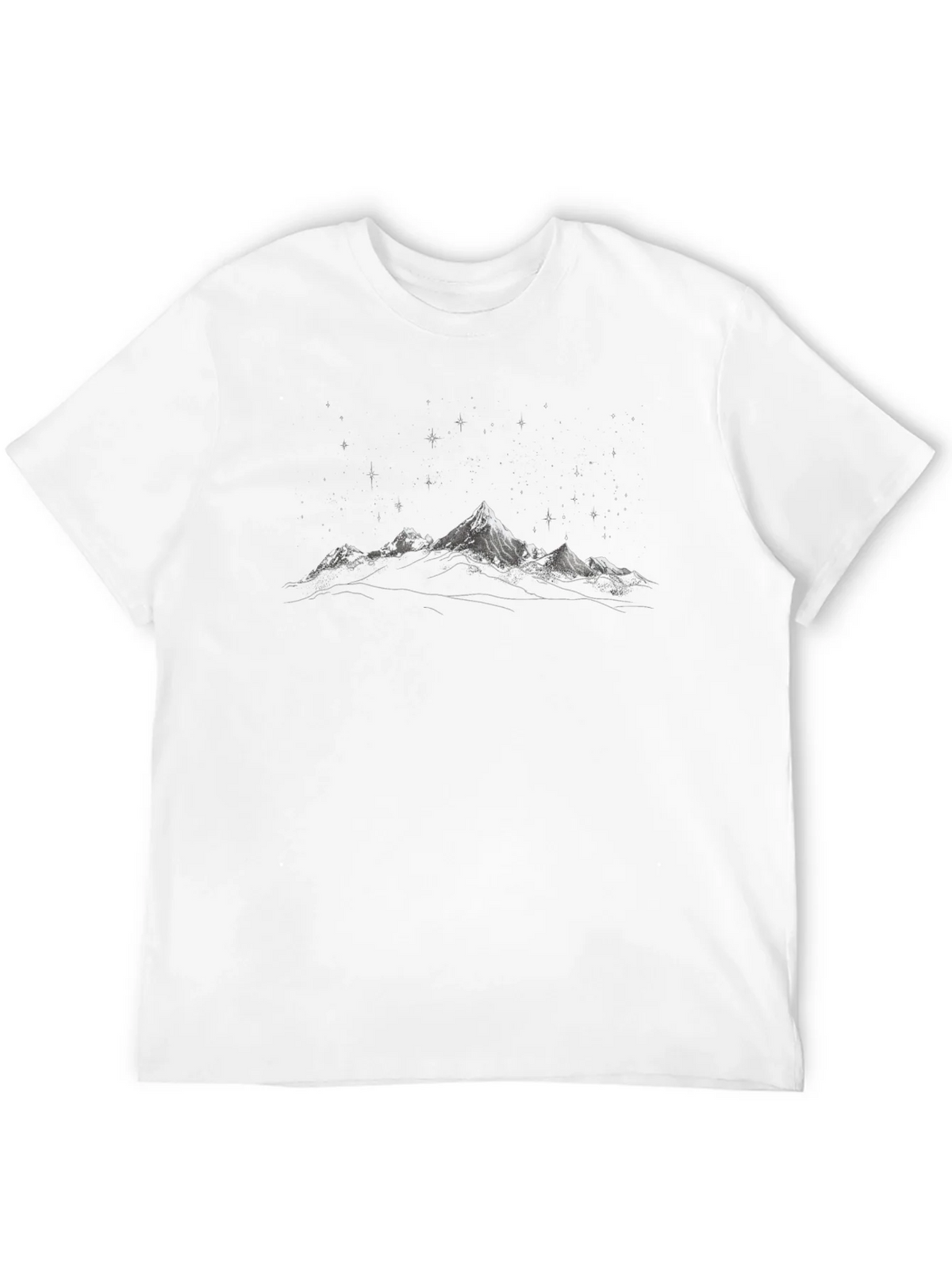 Black Mountain Starry Night T-Shirt product image 11