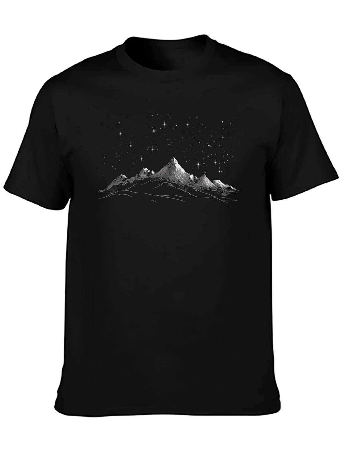 Black Mountain Starry Night T-Shirt product image 3
