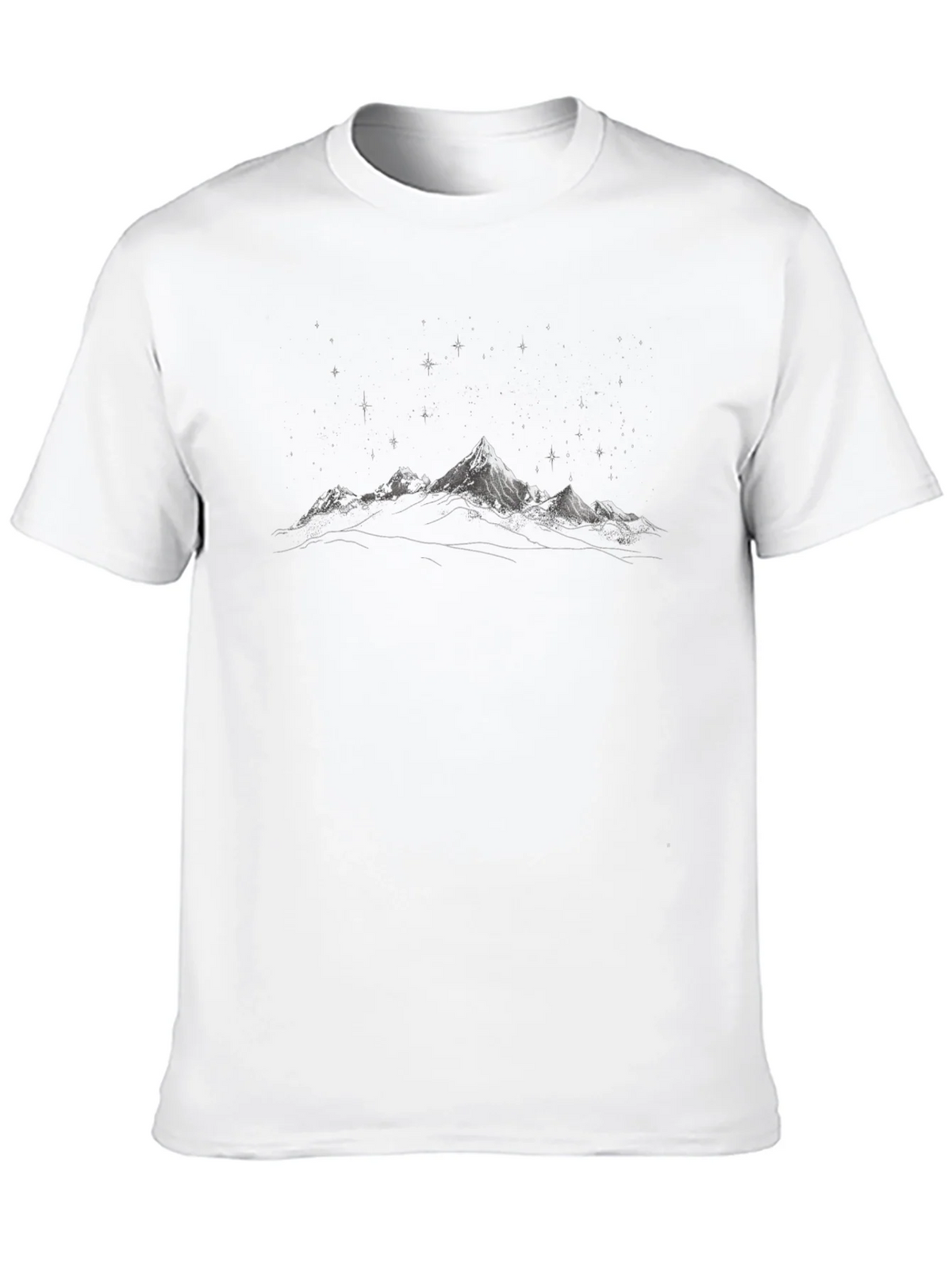 Black Mountain Starry Night T-Shirt product image 9