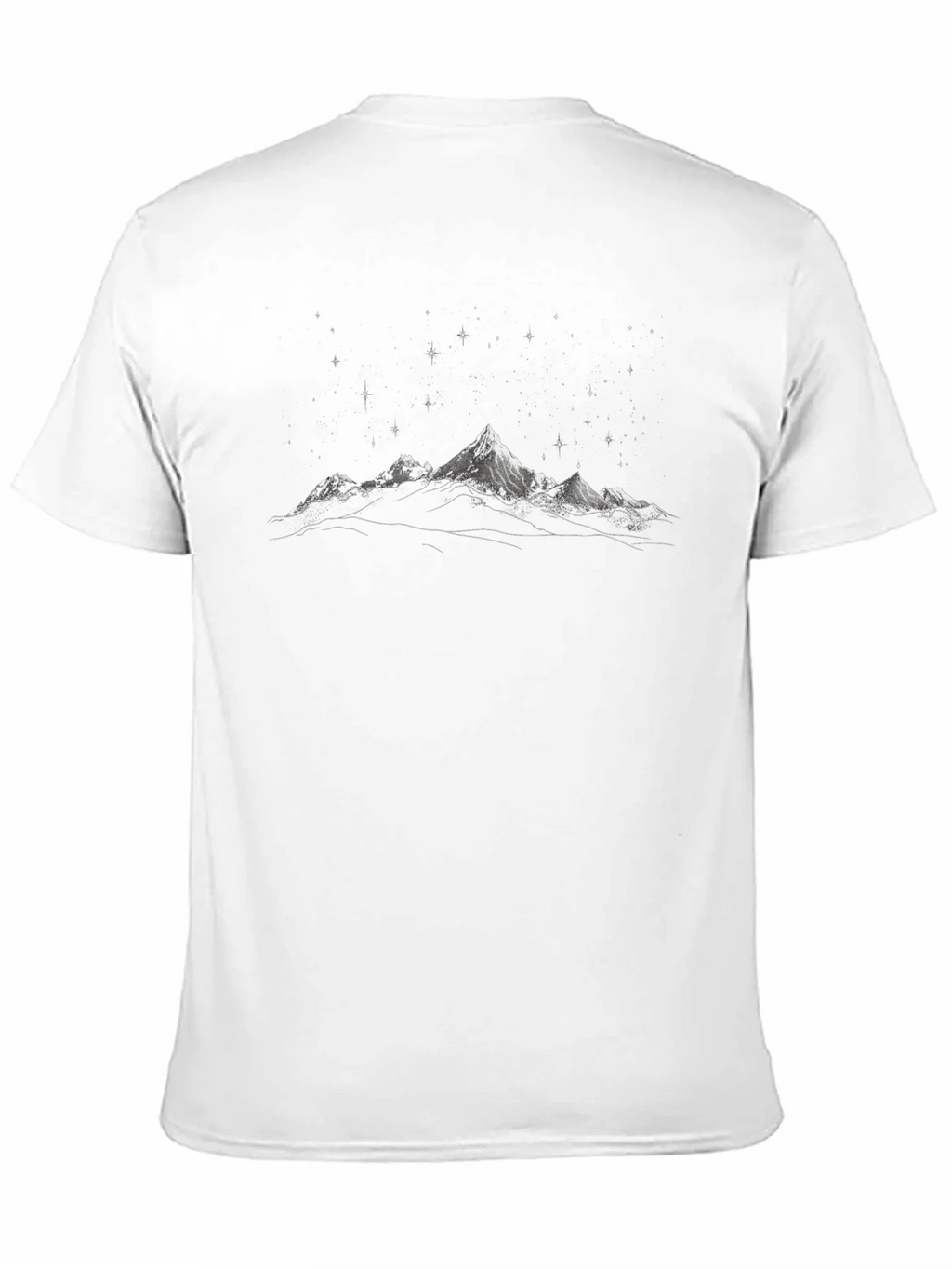 Black Mountain Starry Night T-Shirt product image 10