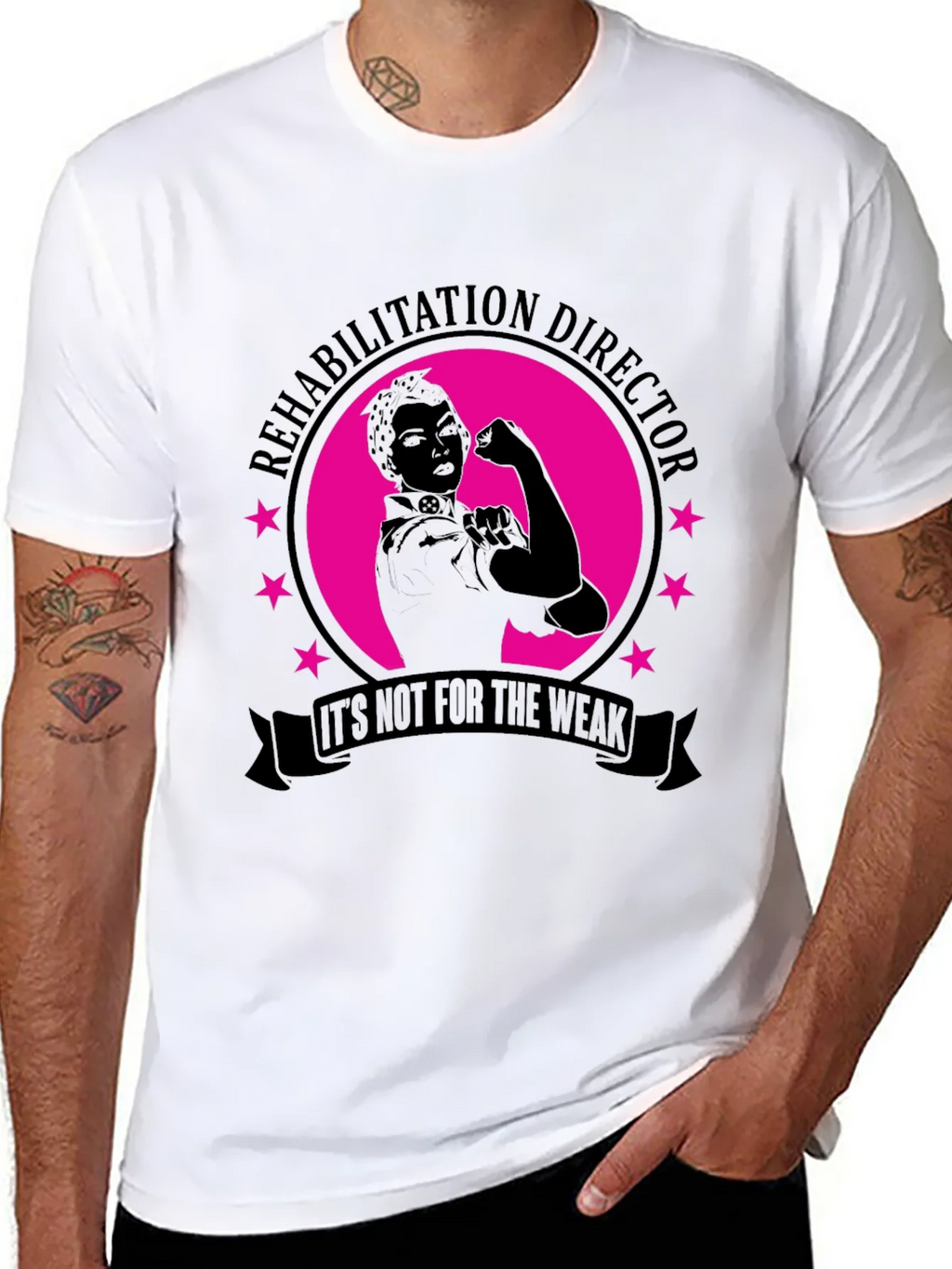 Rehabilitation Director T-Shirt - Not For The Weak! product image 7