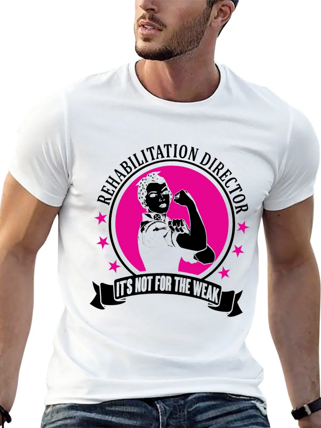 Rehabilitation Director T-Shirt - Not For The Weak! product image 12