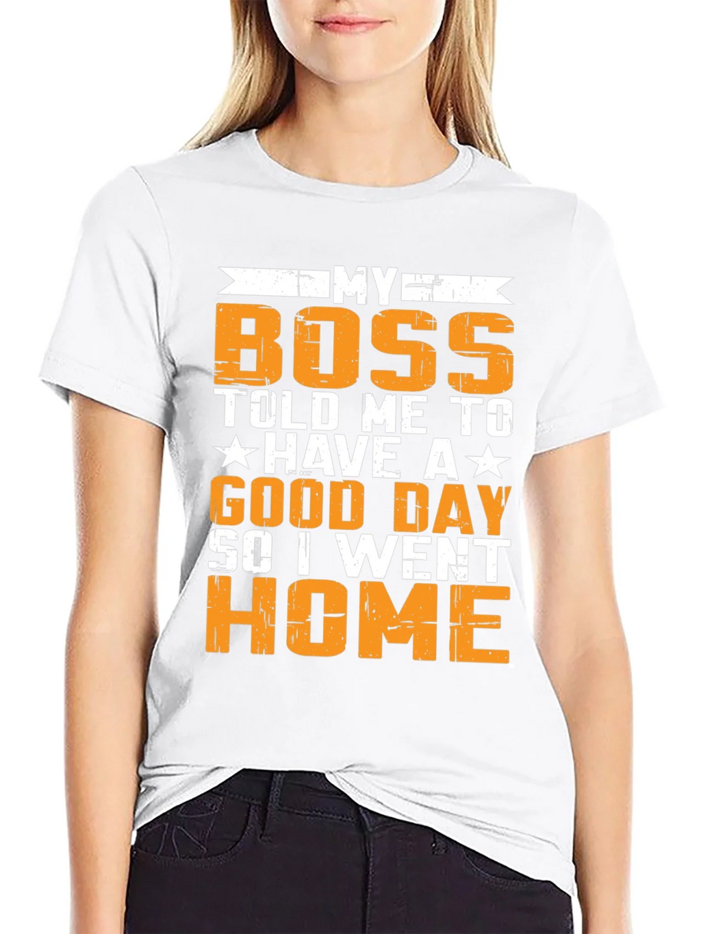 Funny My Boss Graphic T-Shirt product image 8