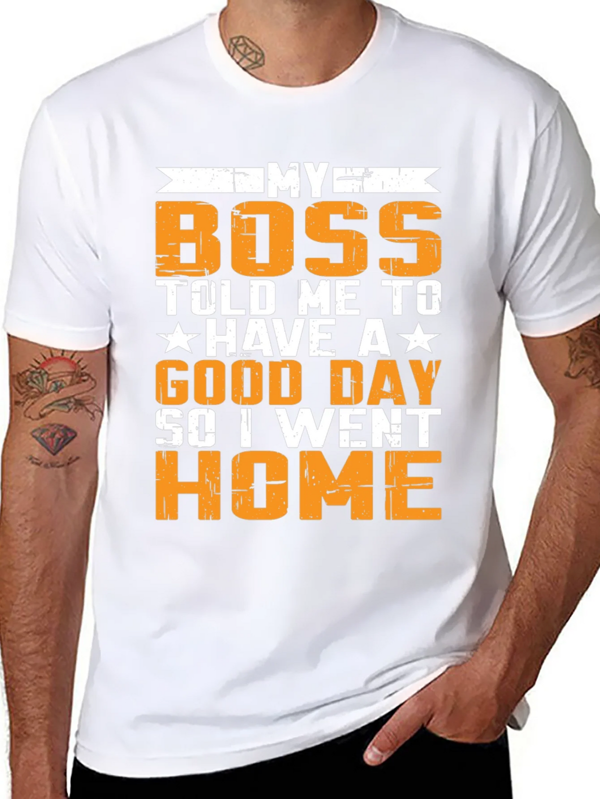 Funny My Boss Graphic T-Shirt product image 7