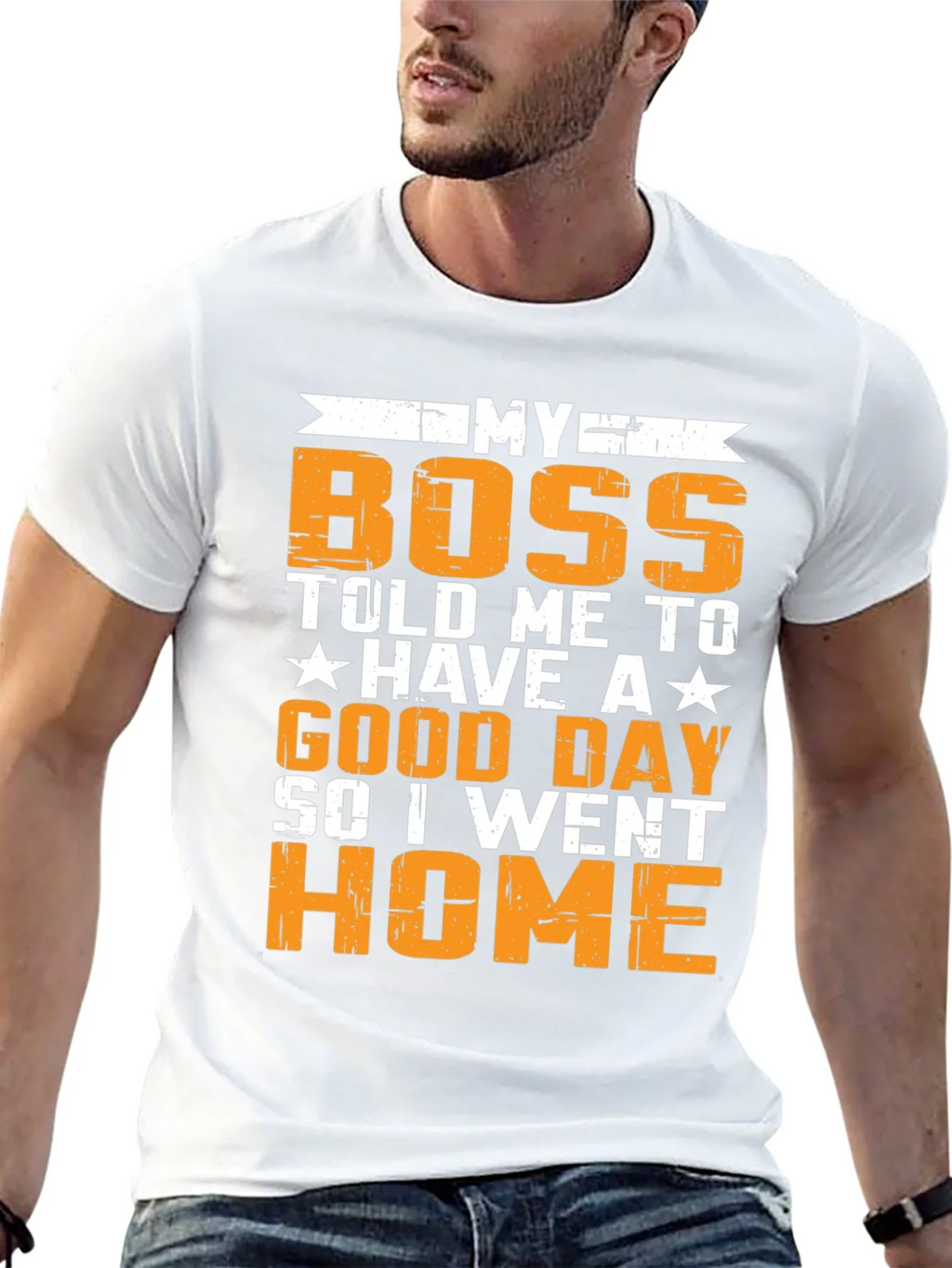 Funny My Boss Graphic T-Shirt product image 12