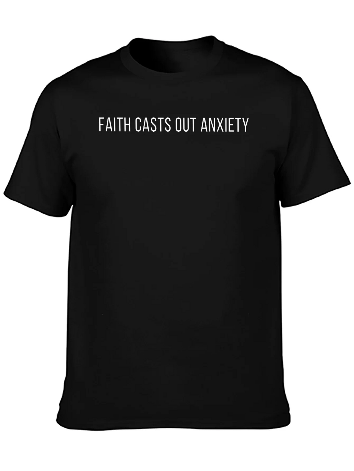 Faith Casts Out Anxiety - Graphic T-Shirt product image 3