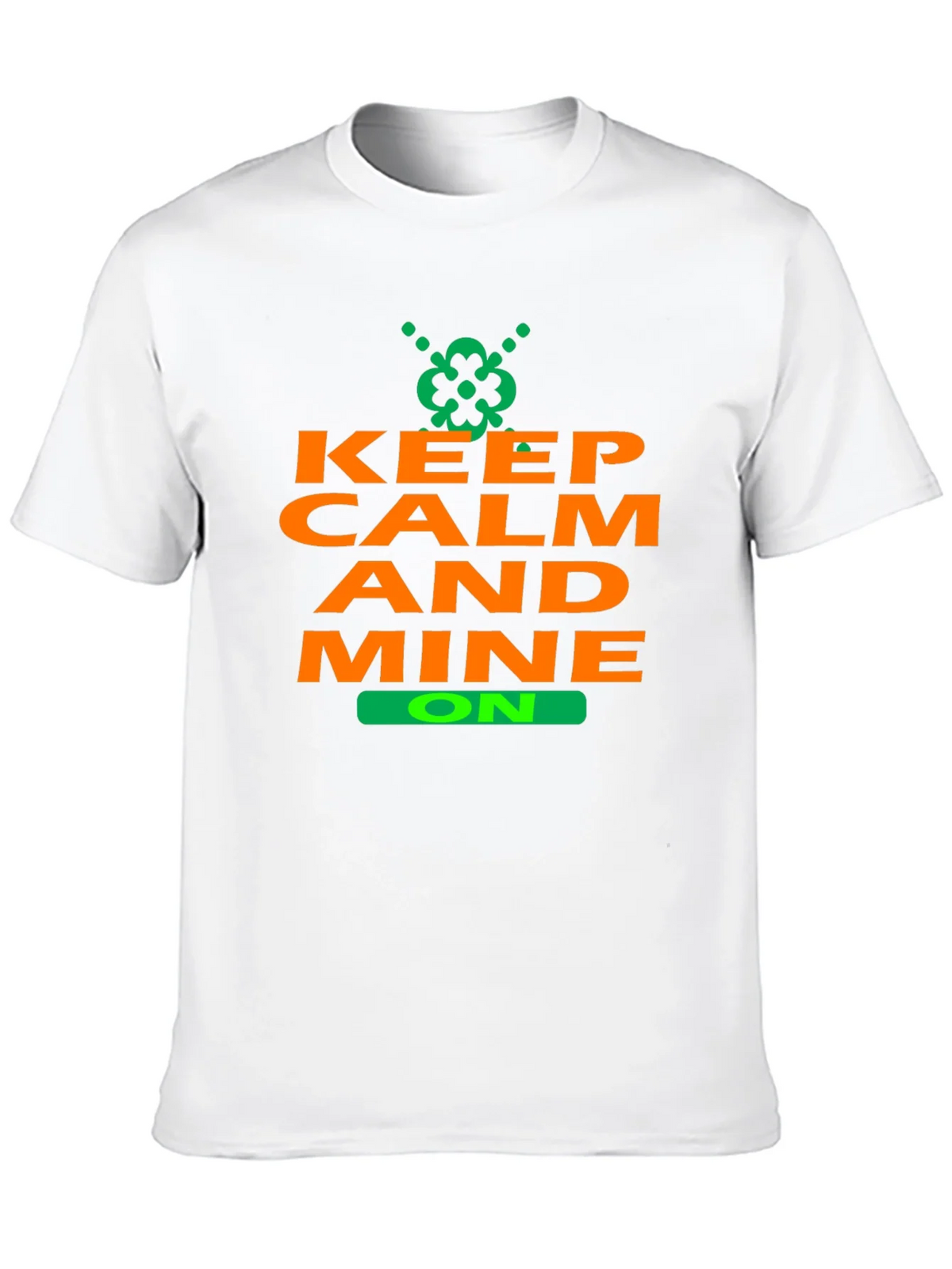 Keep Calm and Mine On T-Shirt - Black product image 9