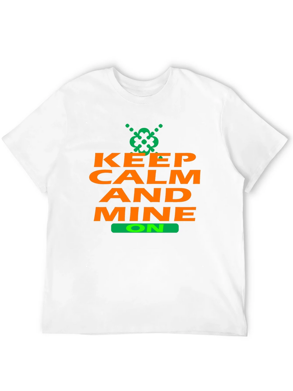 Keep Calm and Mine On T-Shirt - Black product image 11