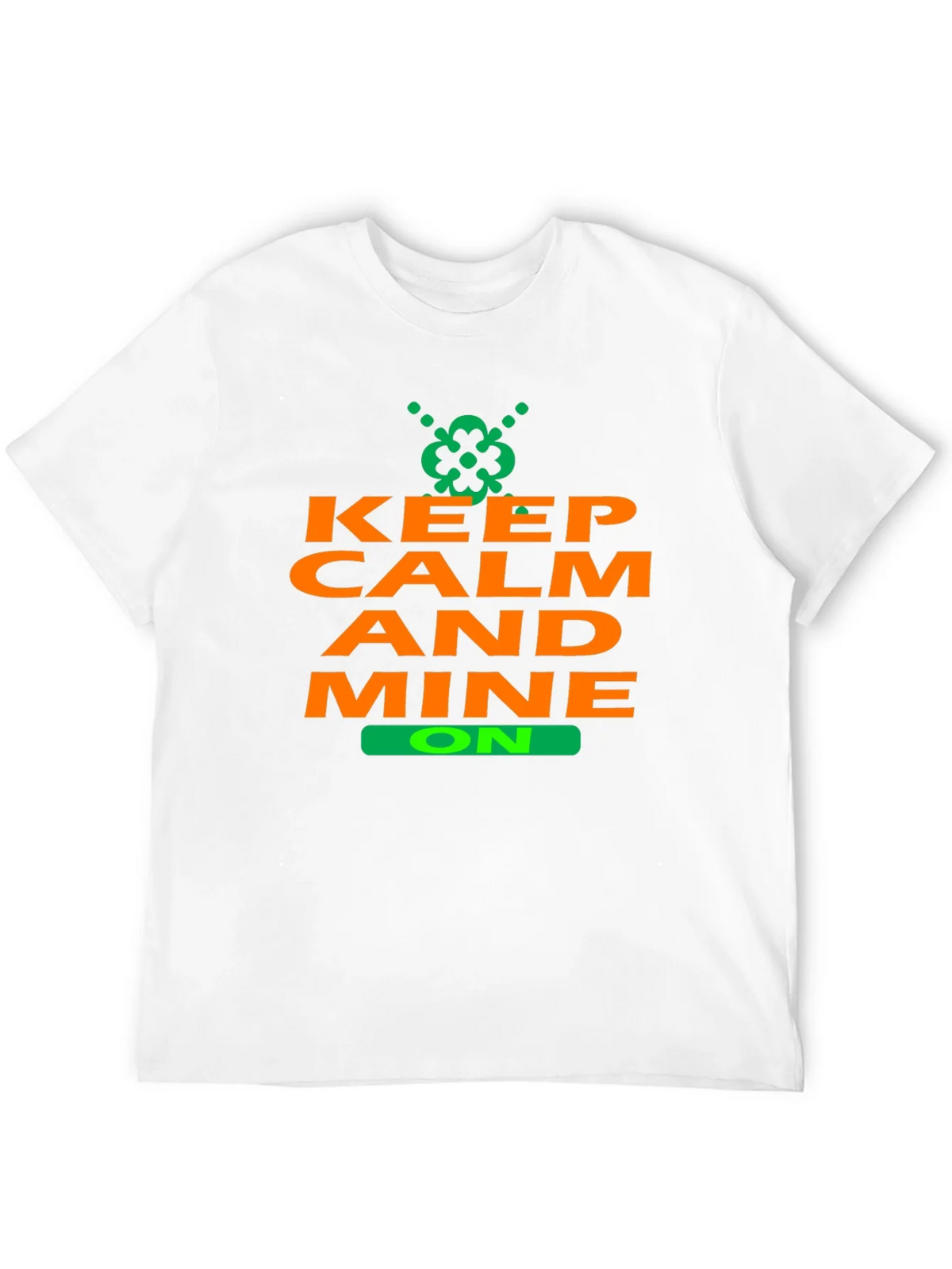 Keep Calm and Mine On T-Shirt - Black product image 11