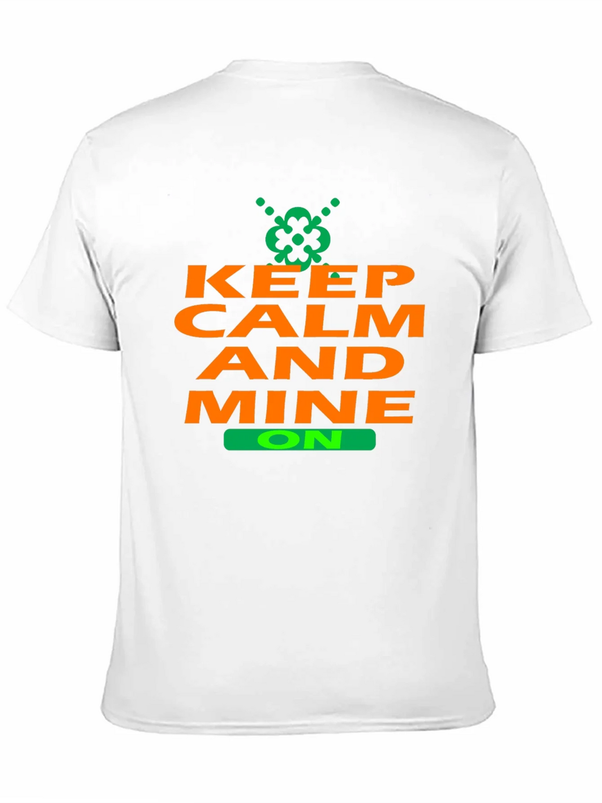 Keep Calm and Mine On T-Shirt - Black product image 10