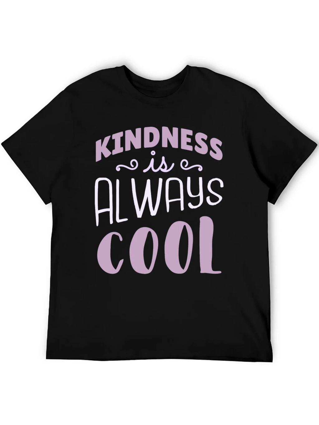 Kindness Is Always Cool Black T-Shirt product image 5