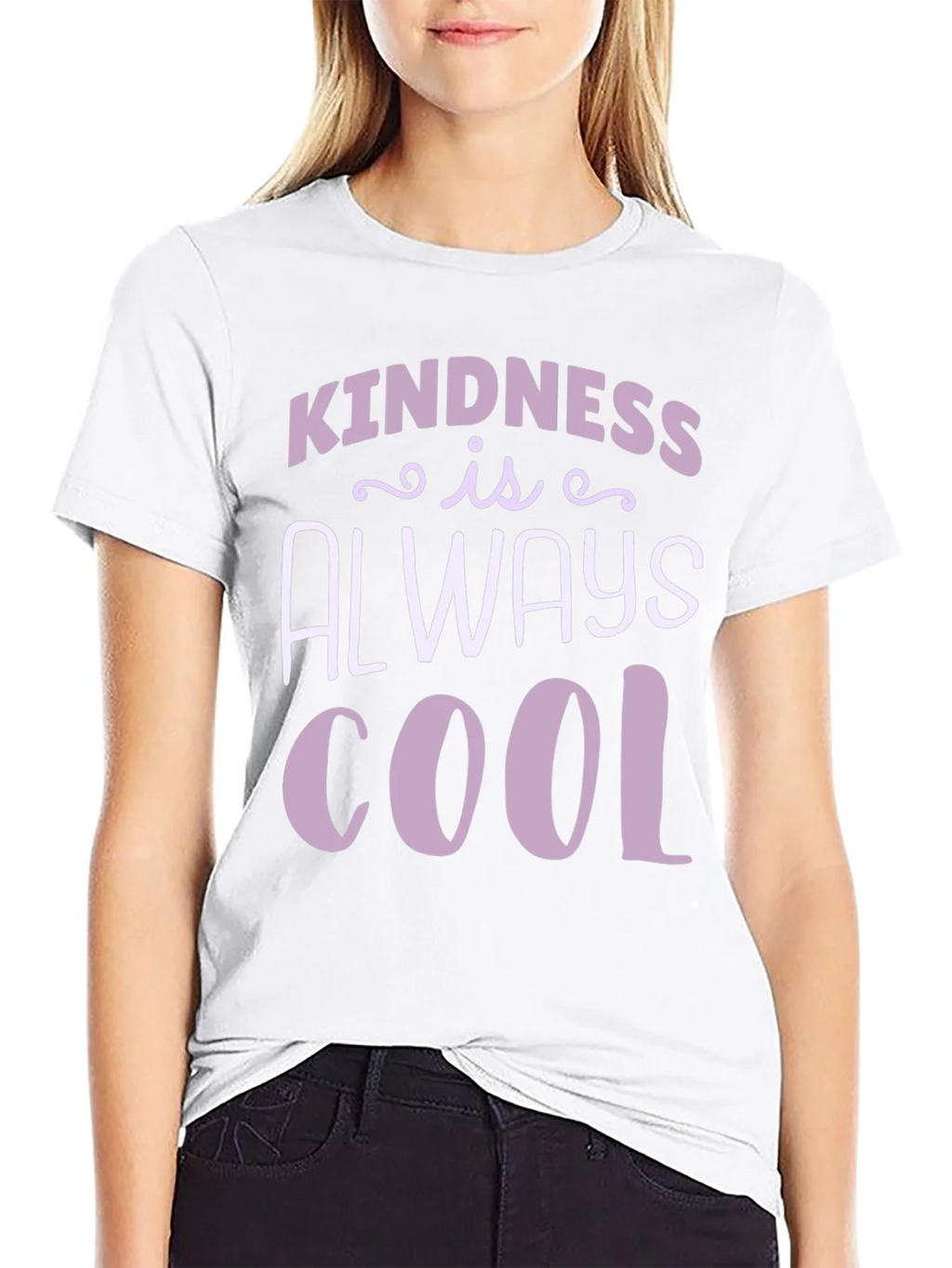Kindness Is Always Cool Black T-Shirt product image 8