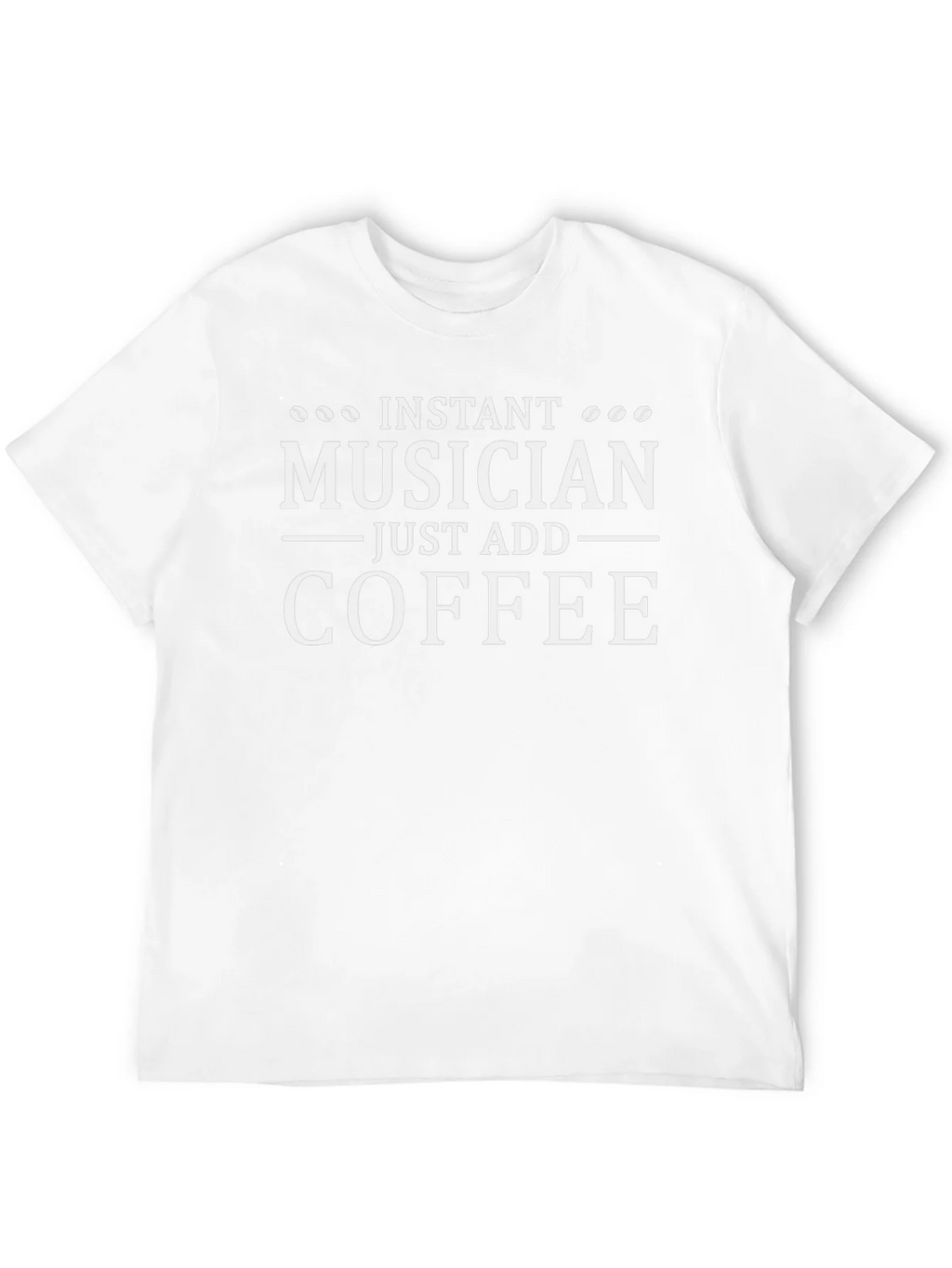 Instant Musician Just Add Coffee Black T-Shirt product image 11