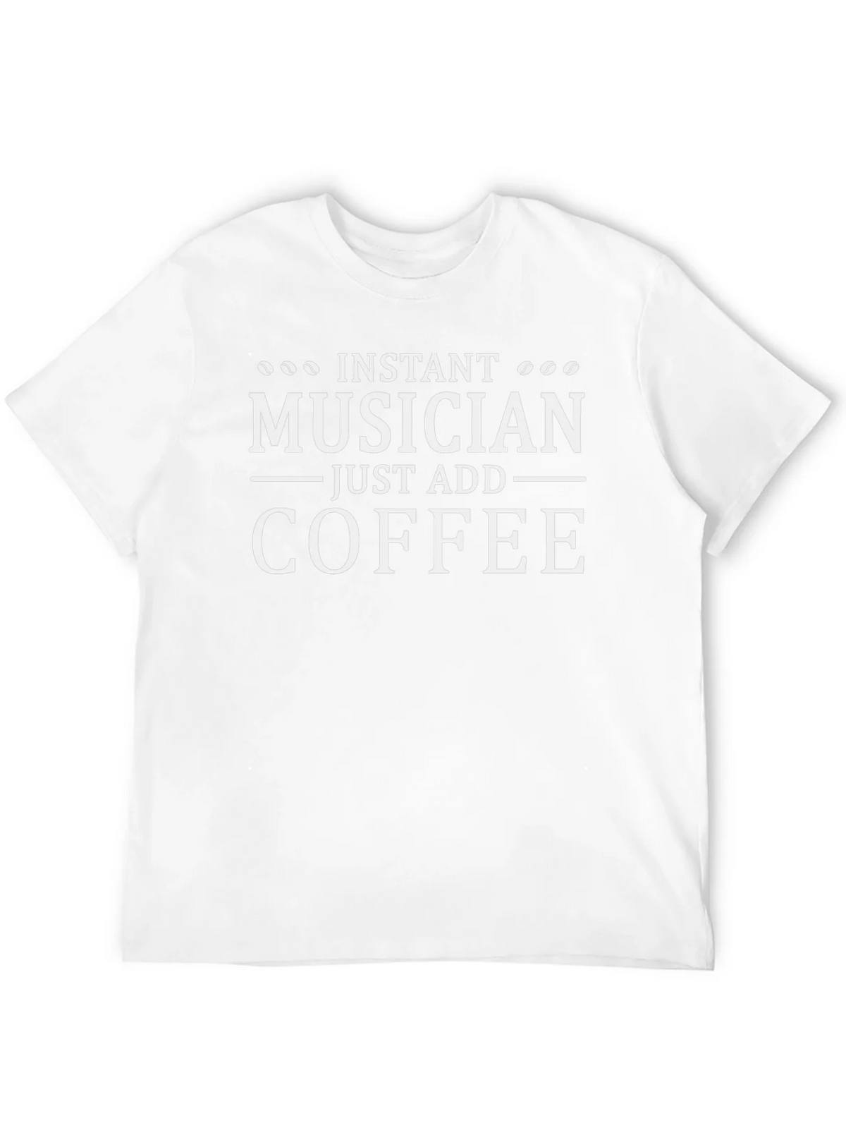 Instant Musician Just Add Coffee Black T-Shirt product image 11