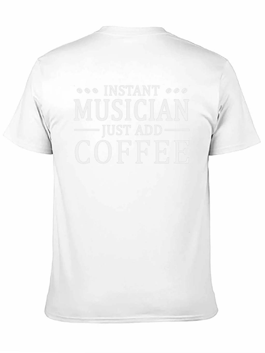 Instant Musician Just Add Coffee Black T-Shirt product image 10