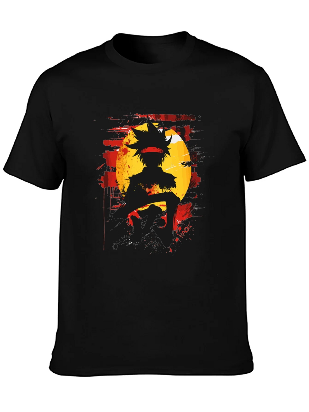 Anime Silhouette Graphic Tee product image 1