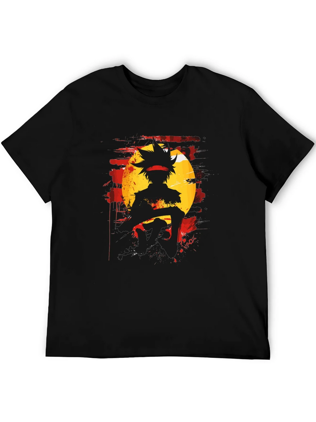 Anime Silhouette Graphic Tee product image 3