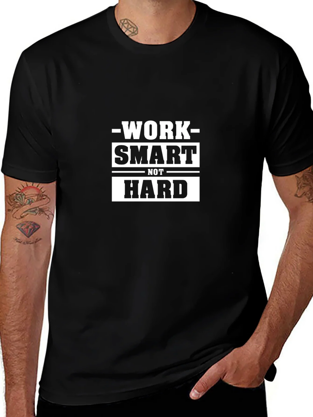 Work Smart T-Shirt - Motivational Tee product image 1