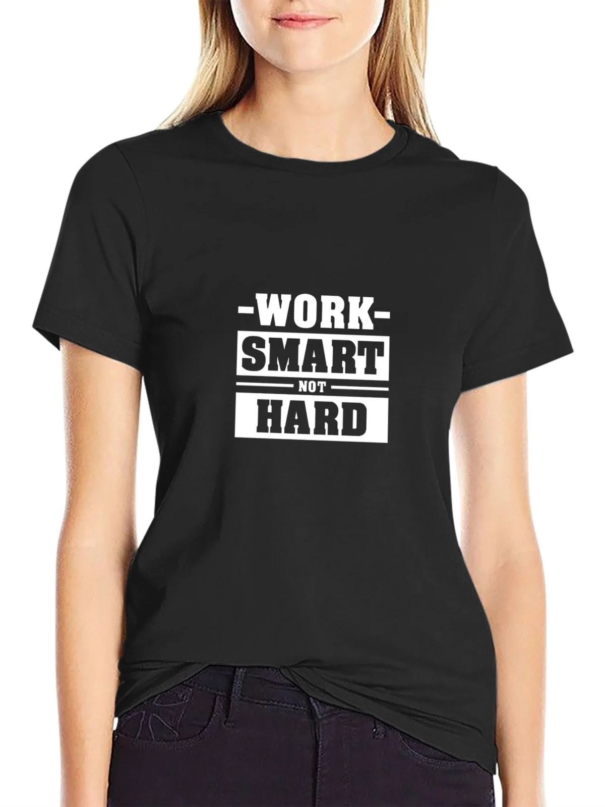Work Smart T-Shirt - Motivational Tee product image 2