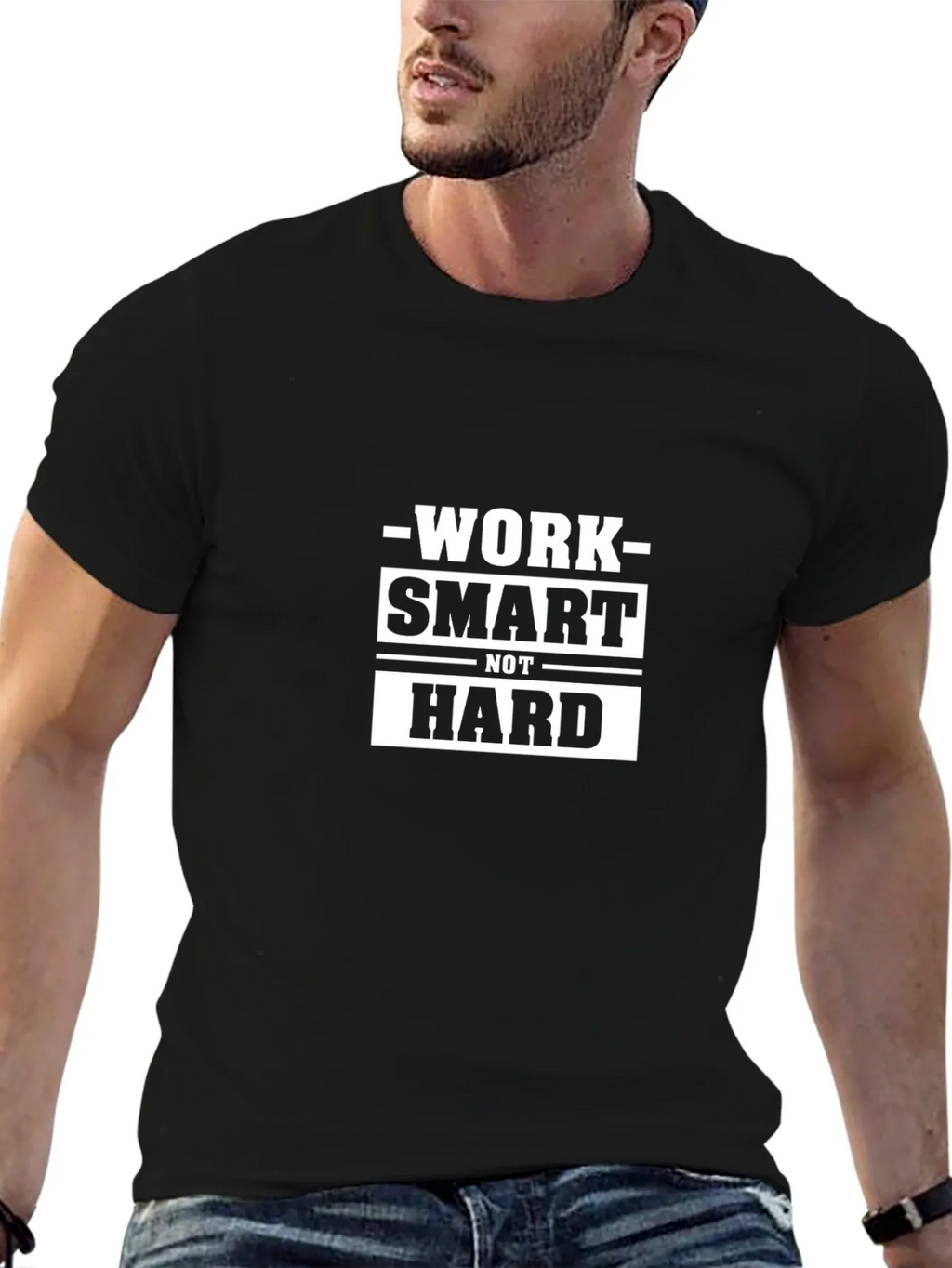 Work Smart T-Shirt - Motivational Tee product image 6