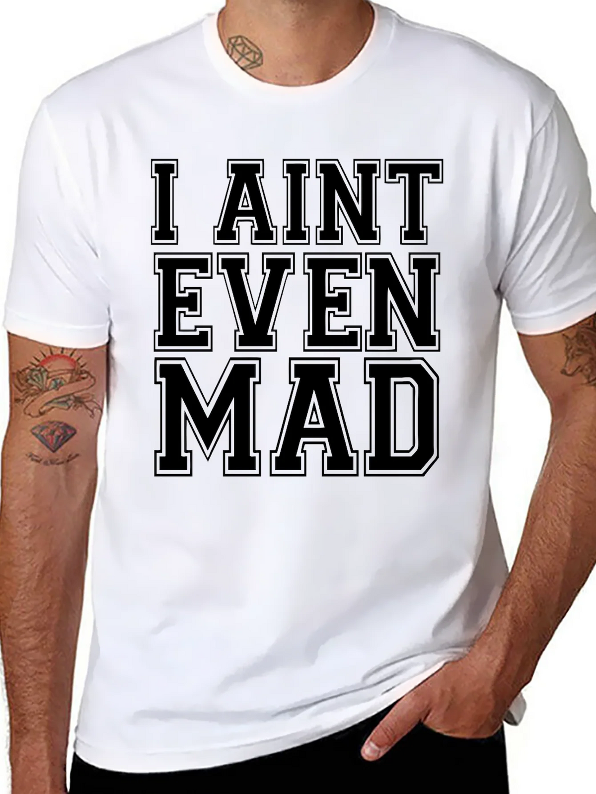 I Aint Even Mad Graphic Tee - Unisex product image 7