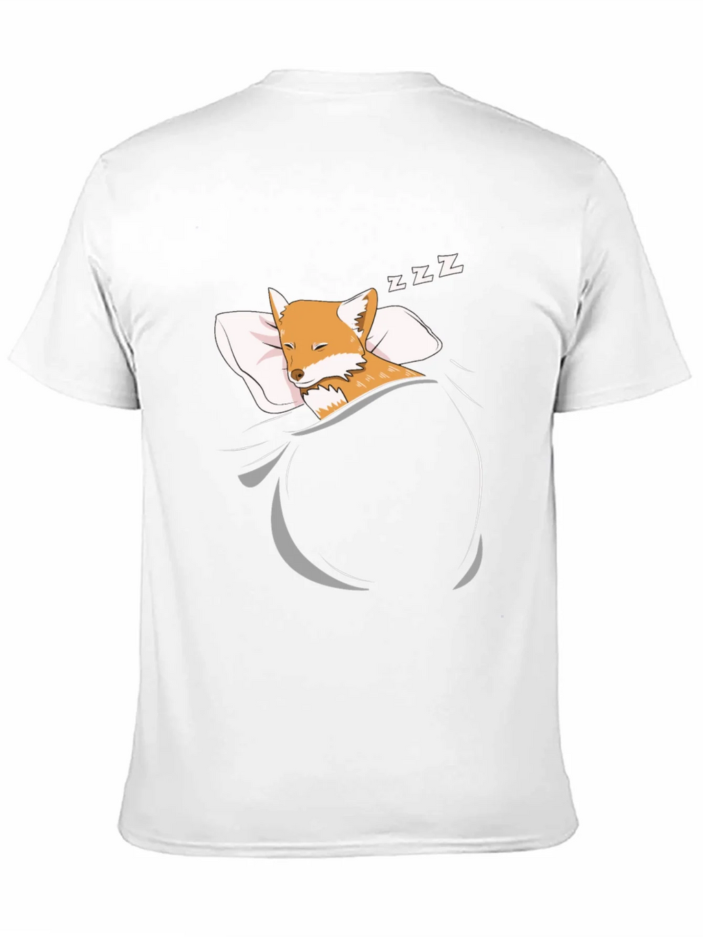 Sleeping Fox Graphic T-Shirt - Mens Black Tee product image 10