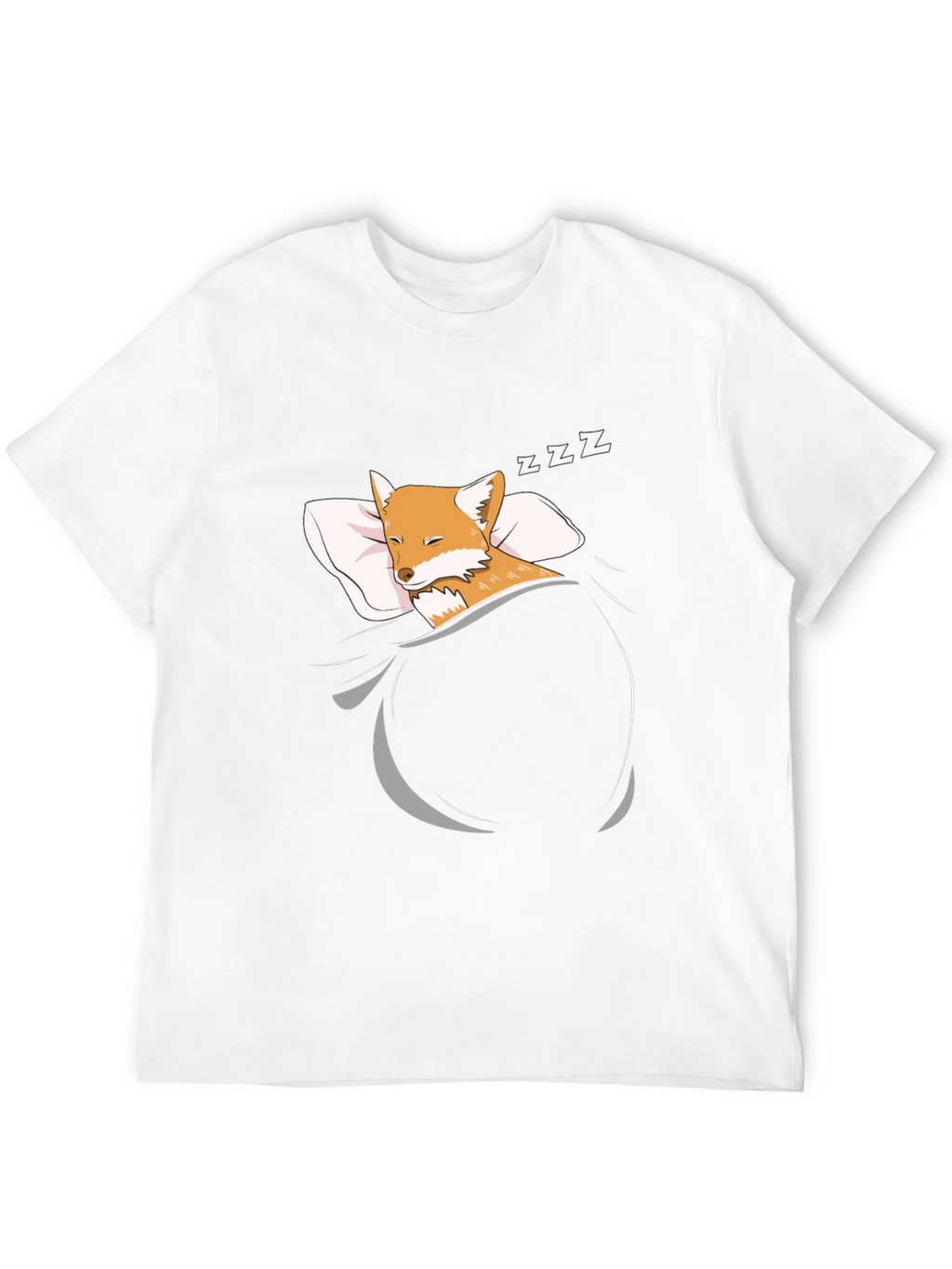 Sleeping Fox Graphic T-Shirt - Mens Black Tee product image 11