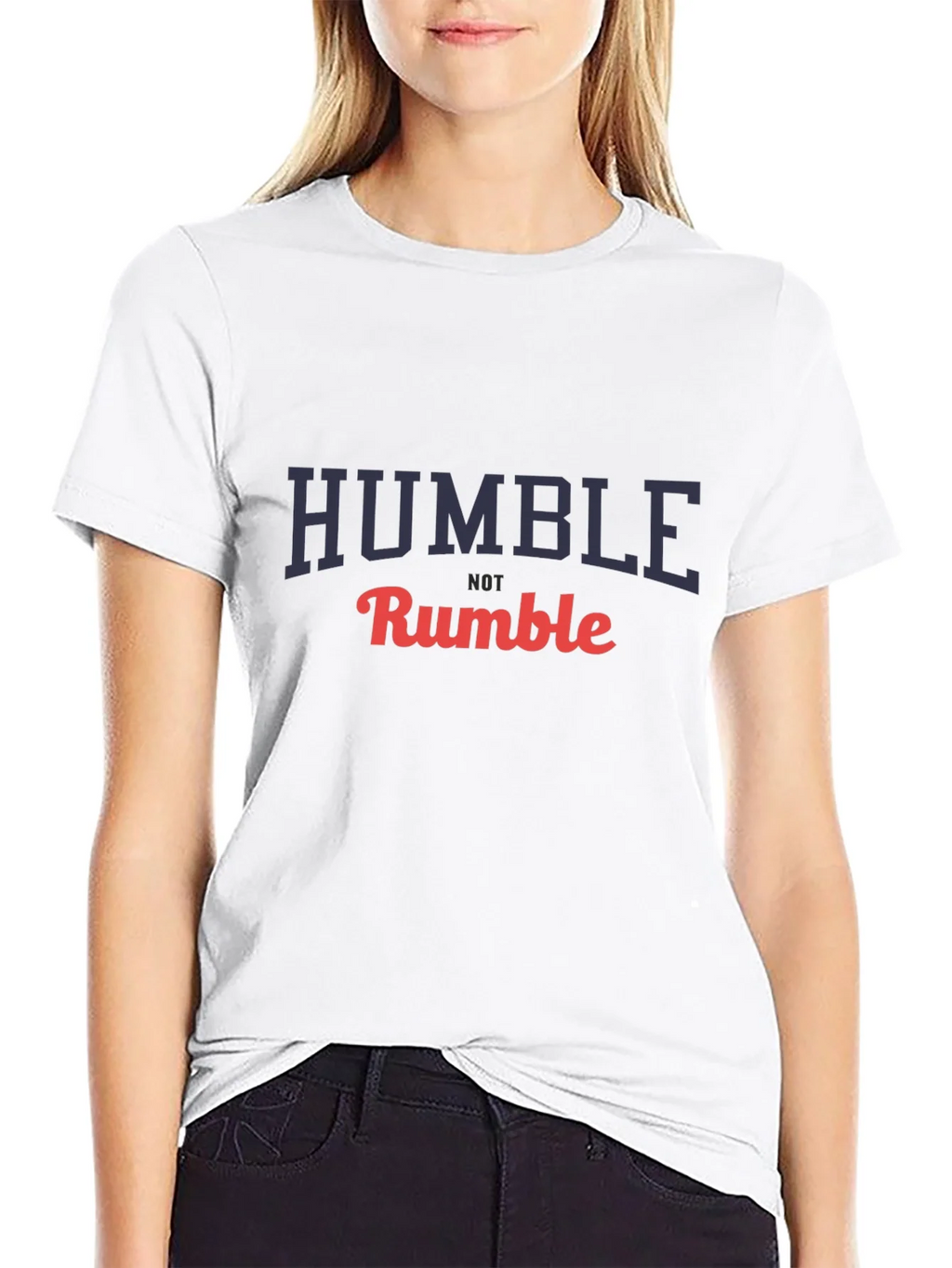 Humble Not Rumble Graphic T-Shirt - Black product image 8