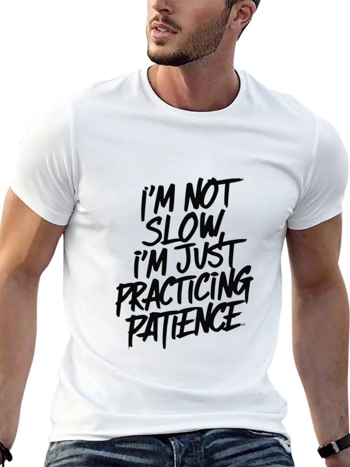 Funny Patience Graphic Tee - Soft Cotton T-Shirt for Men product image 8