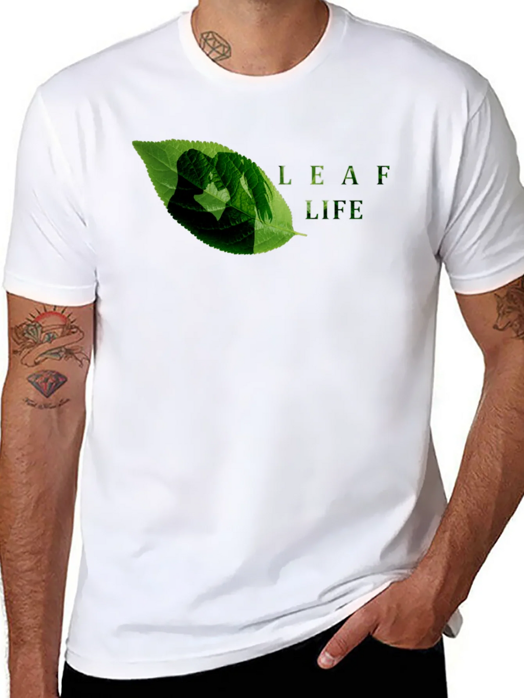 Leaf Life Graphic Tee - Eco-Friendly Design product image 7