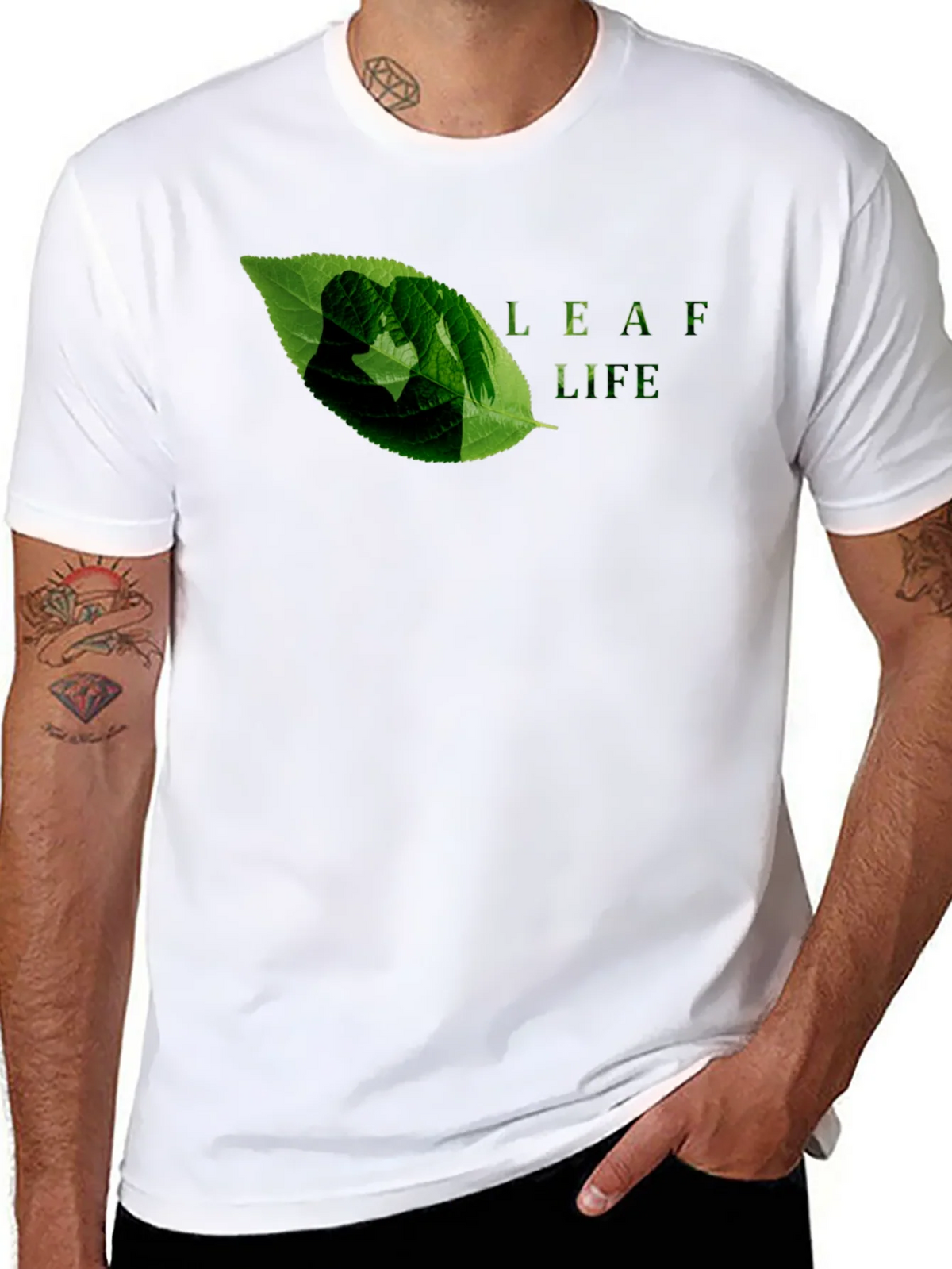 Leaf Life Graphic Tee - Eco-Friendly Design product image 7