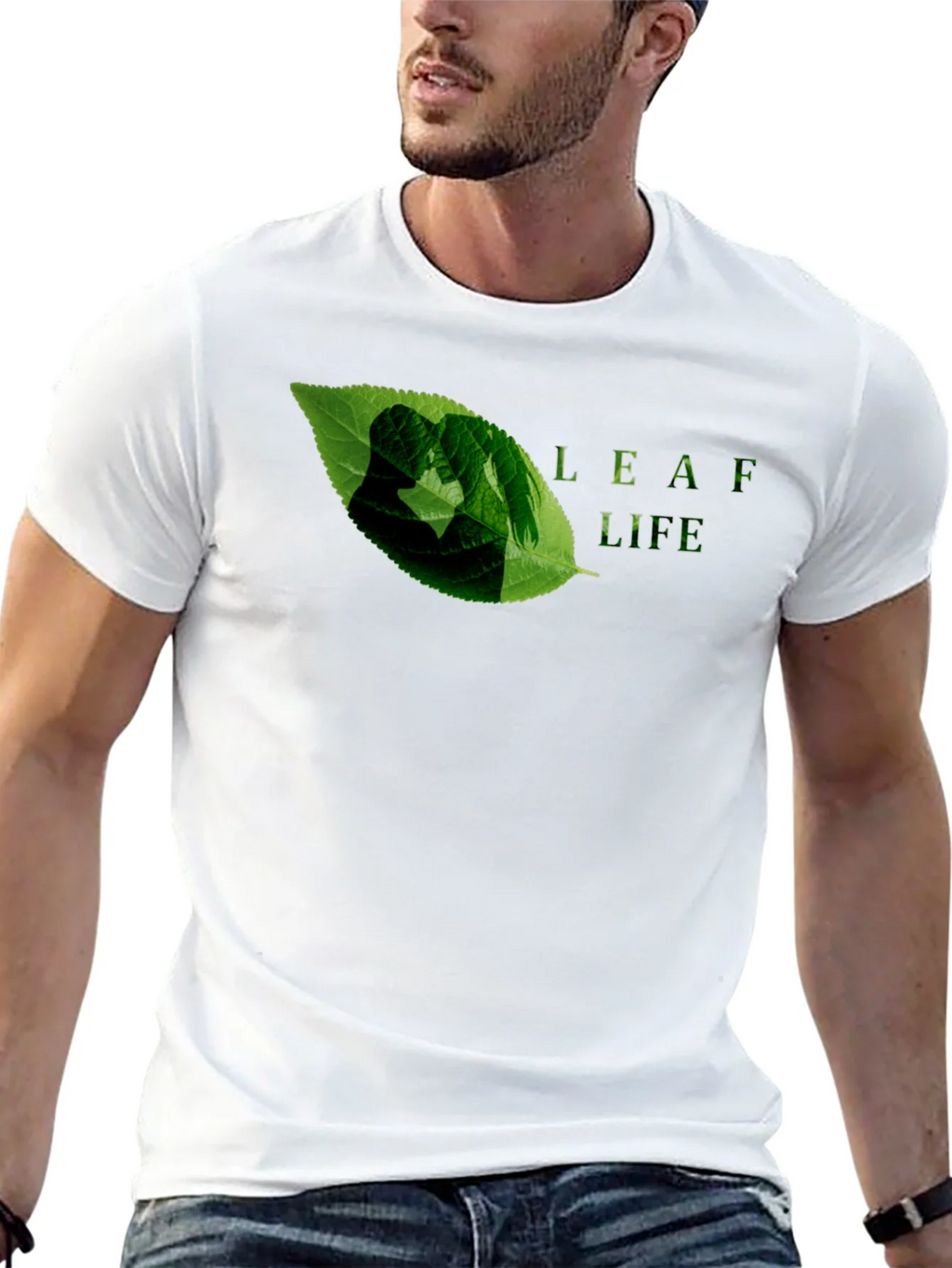 Leaf Life Graphic Tee - Eco-Friendly Design product image 12