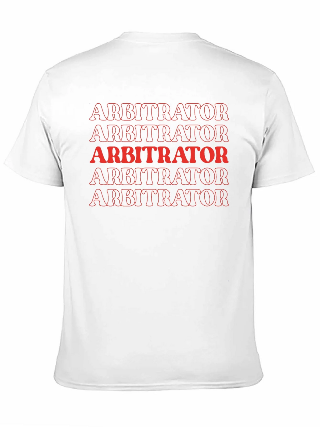 Arbitrator Graphic Tee - Bold Statement T-Shirt product image 7