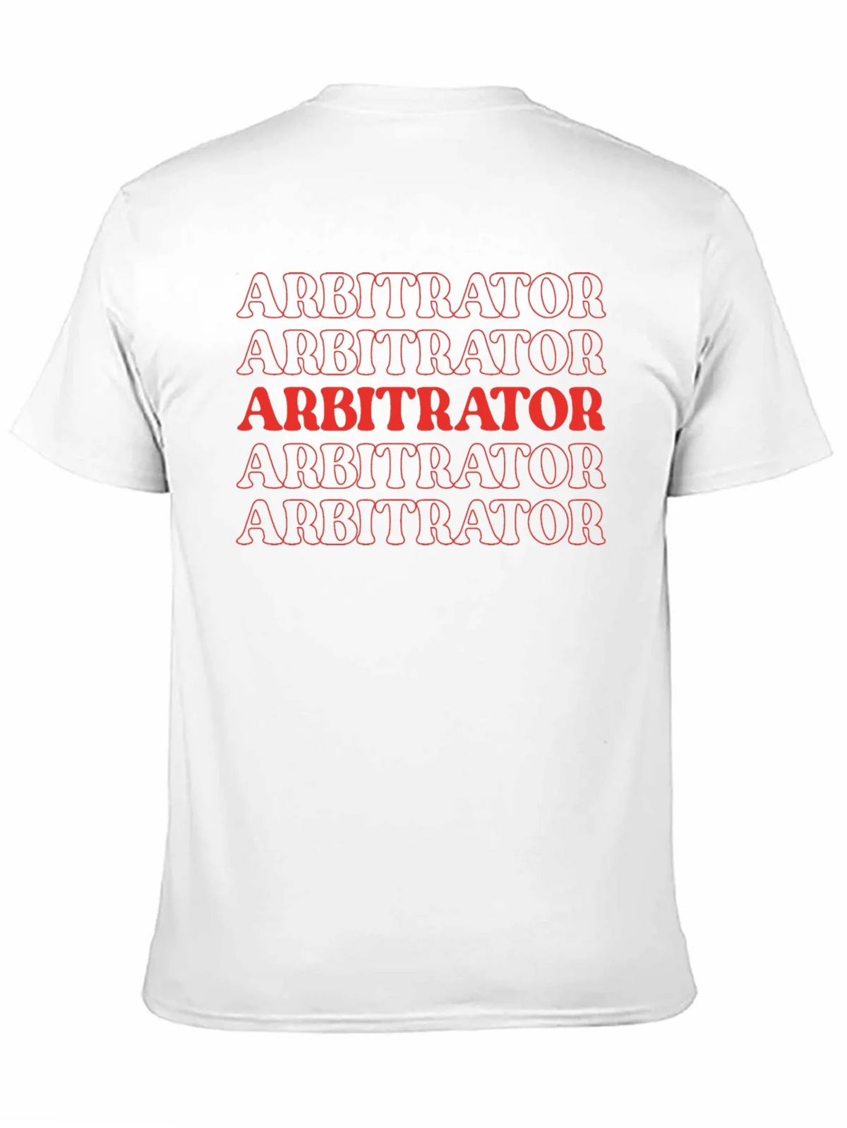Arbitrator Graphic Tee - Bold Statement T-Shirt product image 7