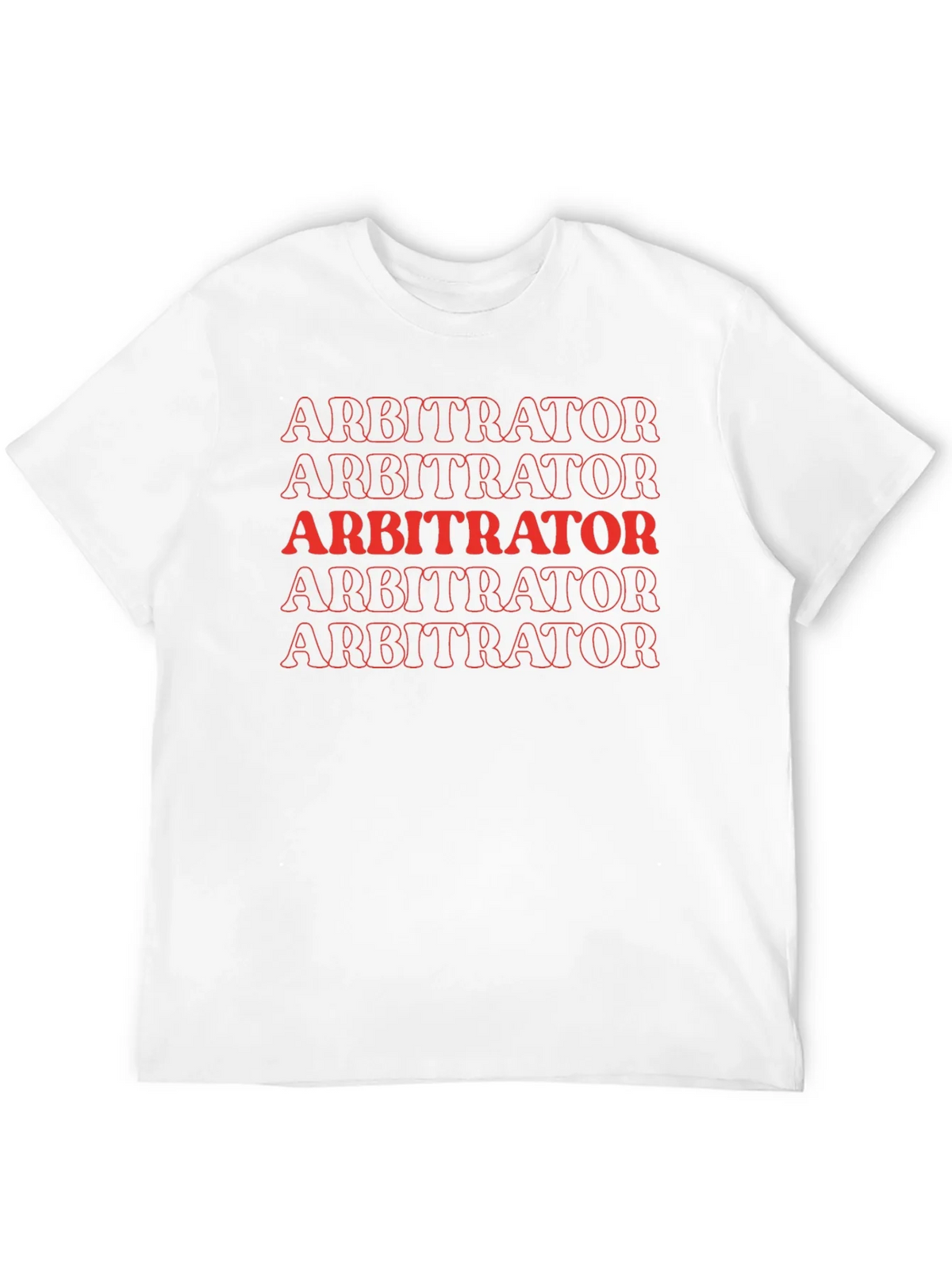 Arbitrator Graphic Tee - Bold Statement T-Shirt product image 8