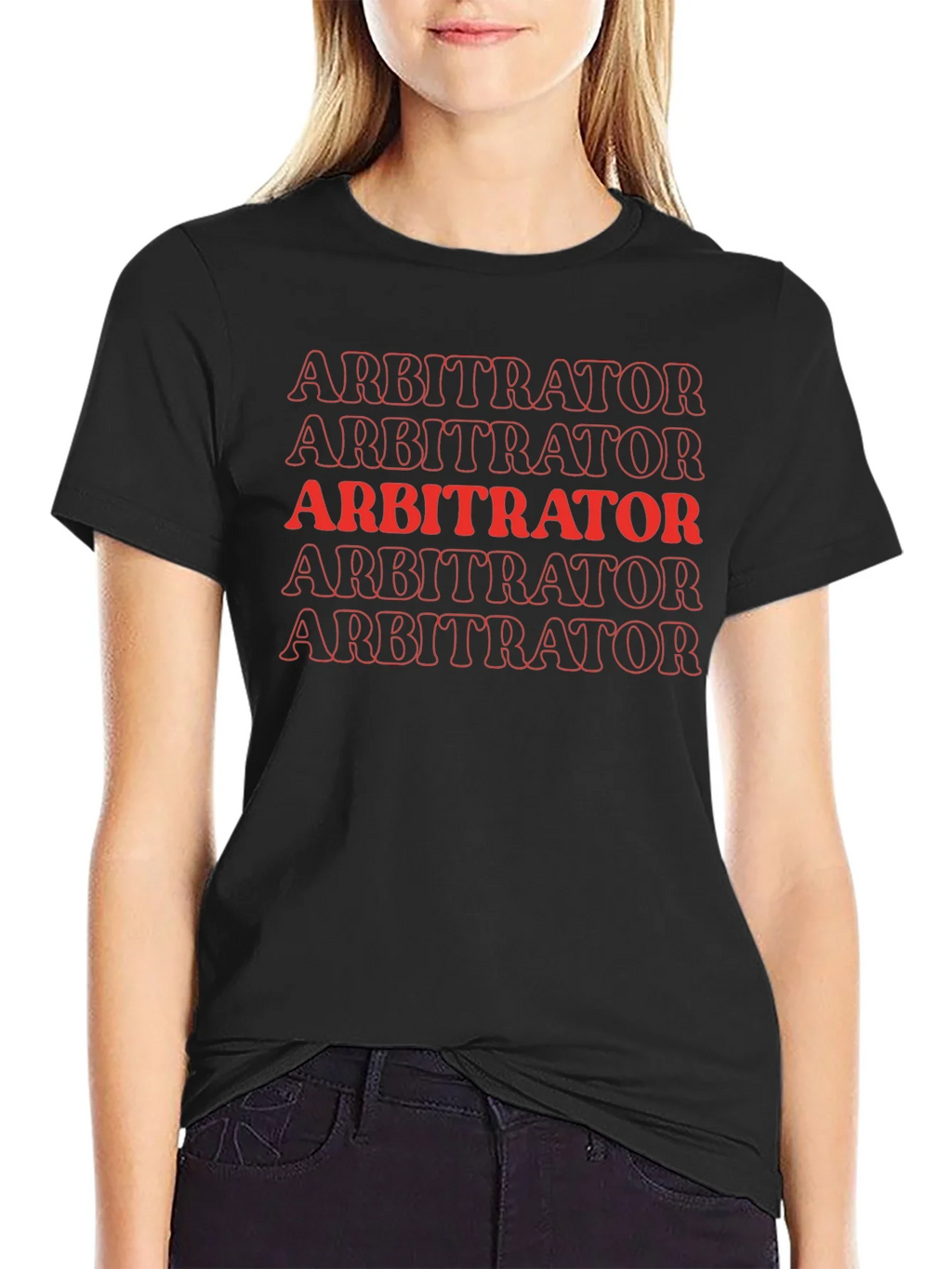 Arbitrator Graphic Tee - Bold Statement T-Shirt product image 2