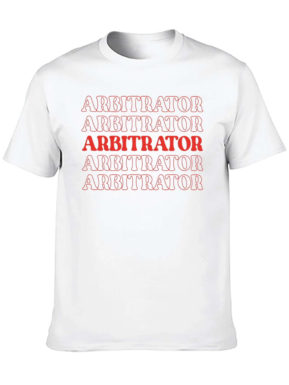 Arbitrator Graphic Tee - Bold Statement T-Shirt product image 6
